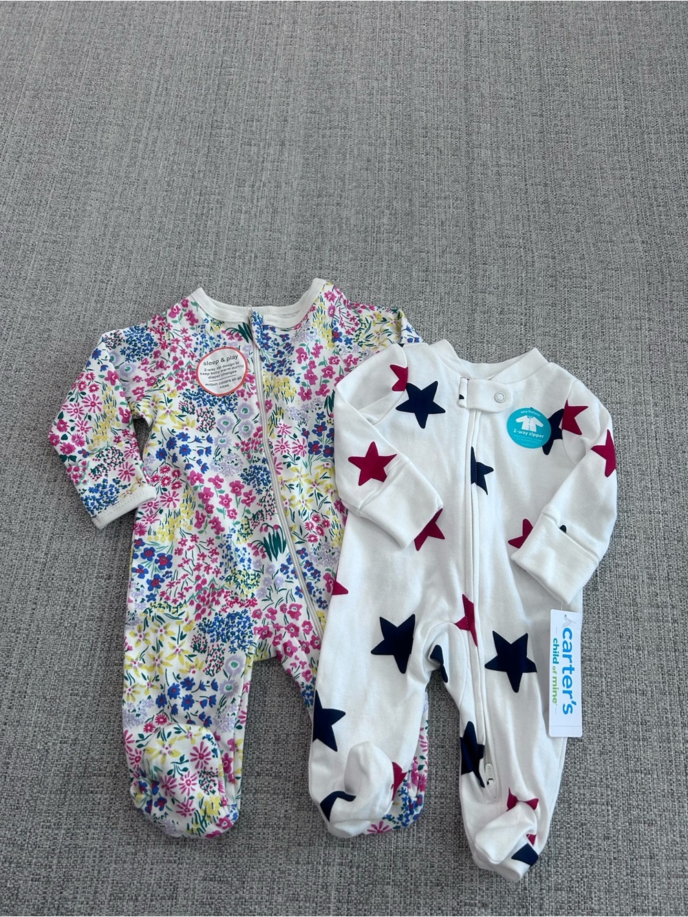 Carters Preemie & Wonder Nation Newborn One Piece Bundle. NWT